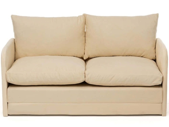 Καναπές - Κρεβάτι Διθέσιος Saga 859FTN2886 148x70x66cm Cream