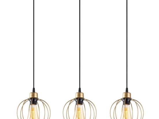 Φωτιστικό Οροφής - Ράγα Armut 892OPV2112 70x20x115cm 3xE27 40W Gold Opviq