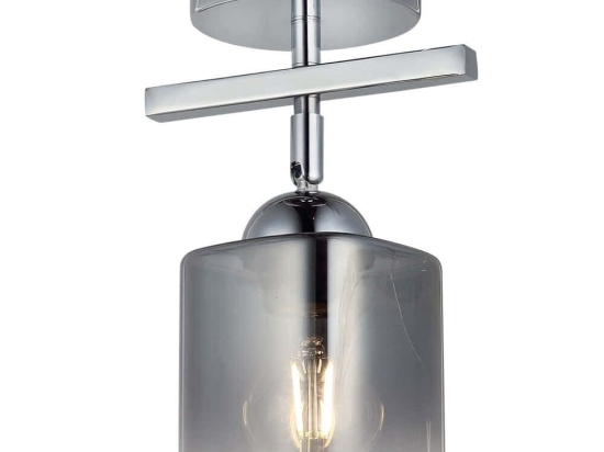 Φωτιστικό Οροφής - Πλαφονιέρα Rayo 341LCA1113 16x27cm 1xE27 40W Chrome Opviq