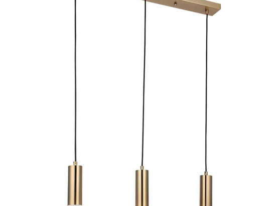 Φωτιστικό Οροφής - Ράγα Kabo 341LCA1135 80x127cm 3xE27 40W Gold Opviq