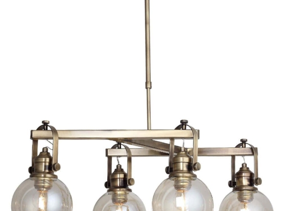 Φωτιστικό Οροφής Ponte 341LCA1167 55x70cm 4xE27 40W Gold Opviq