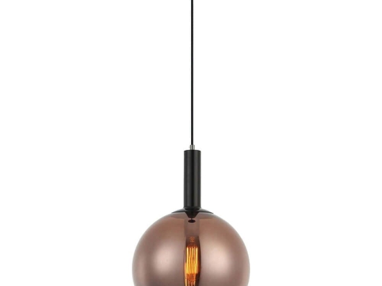 Φωτιστικό Οροφής Vanetta 341LCA1201 30x180cm 1xE27 40W Black-Bronze Opviq