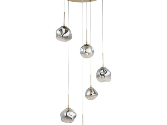 Φωτιστικό Οροφής Herman 341LCA1211 57x228cm 6xG9 10W Gold Opviq