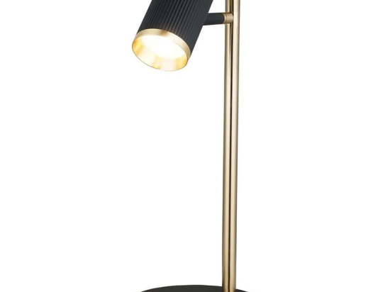 Φωτιστικό Επιτραπέζιο Lume 341LCA1401 15x42cm 1xGU10 7W Black-Gold Opviq