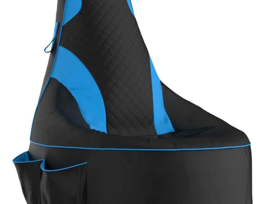 Πουφ Αδιάβροχο Gamer 248FRN1605 90x90x100cm Blue-Black