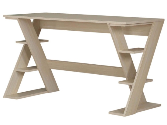 Γραφείο Lungo 801CMY5426 140x60x73cm Light Oak