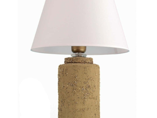 Φωτιστικό Επιτραπέζιο 687HMY2394 Φ30x45cm 1xE27 40W Beige-White Opviq