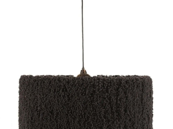 Φωτιστικό Οροφής 687HMY2396 Φ31x59cm 1xE27 40W Black Opviq