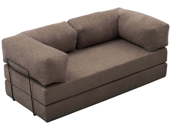 Καναπές Τριθέσιος Comfort 825BLC5218 190x95x75cm Grey