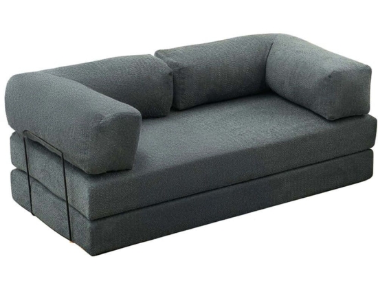 Καναπές Τριθέσιος Comfort 825BLC5219 190x95x75cm Green