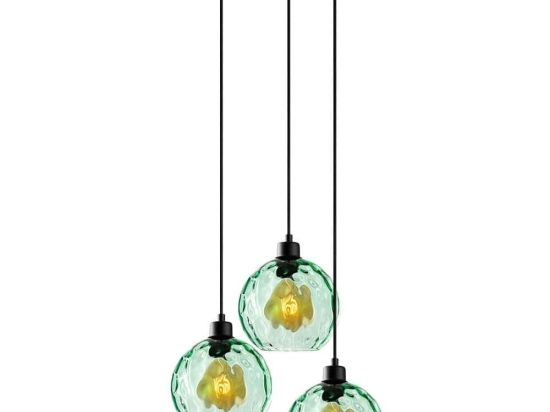 Φωτιστικό Οροφής Benek 521SHN3545 44x44x120cm 3xE27 40W Green Opviq