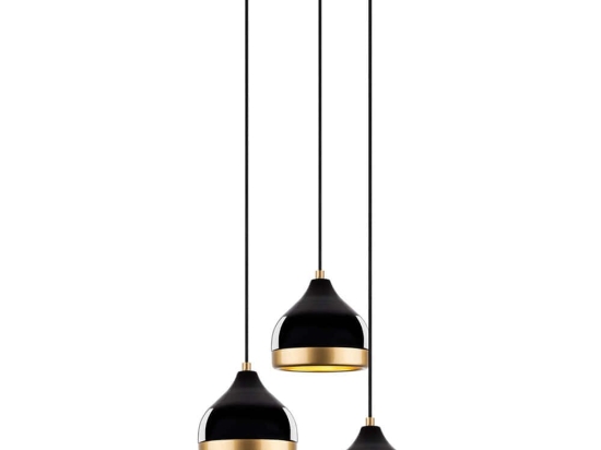 Φωτιστικό Οροφής Yildo 892OPV2131 37x37x111cm 3xE27 40W Black Opviq