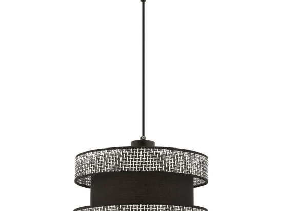 Φωτιστικό Οροφής Halo 390FLH2457 40x40x65cm E27 45/60W Grey-Black Opviq