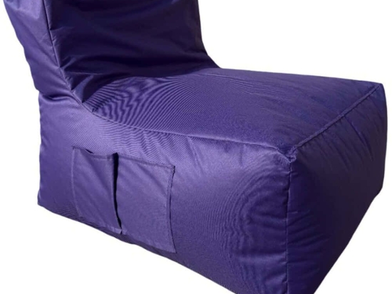 Πουφ Αδιάβροχο Sedir 535PFT1202 75x95x70cm Purple