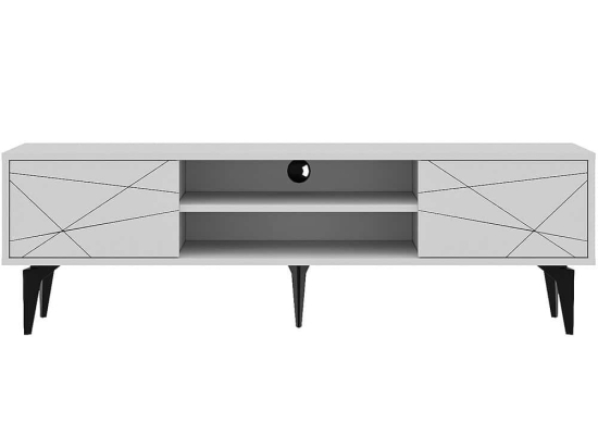 Έπιπλο Τηλεόρασης Brendon 327ODS1258 160x39,6x48,2cm White