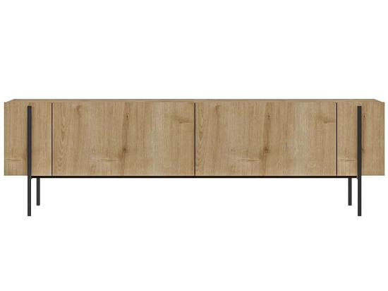 Έπιπλο Τηλεόρασης Herman 327ODS1271 160x31,4x45,6cm Oak