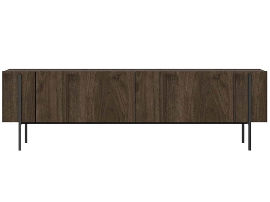 Έπιπλο Τηλεόρασης Herman 327ODS1272 160x31,4x45,6cm Walnut