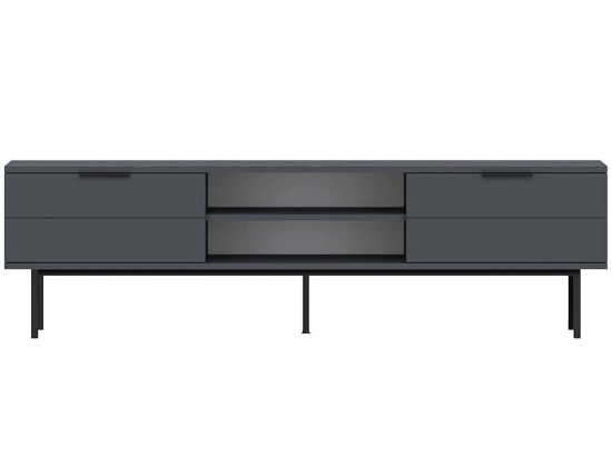 Έπιπλο Τηλεόρασης Paul 327ODS1273 180x29,6x50cm Anthracite