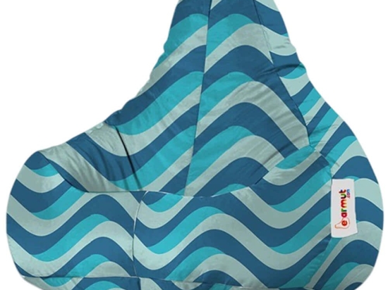 Πουφ Αδιάβροχο Delmare 248FRN1583 105x100cm Multi