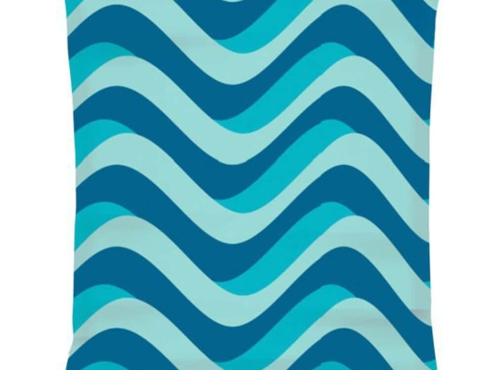 Πουφ - Μαξιλάρα Αδιάβροχο Giant Delmare 248FRN1591 140x30x180cm Multi-Blue