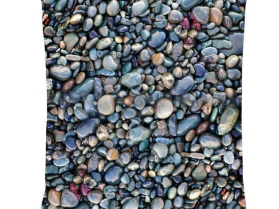 Πουφ - Μαξιλάρα Αδιάβροχο Giant Sea Stones 248FRN1592 140x30x180cm Multi