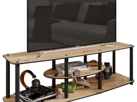 Έπιπλο Τηλεόρασης Mesivo 282PTR1602 120x38x35cm Oak