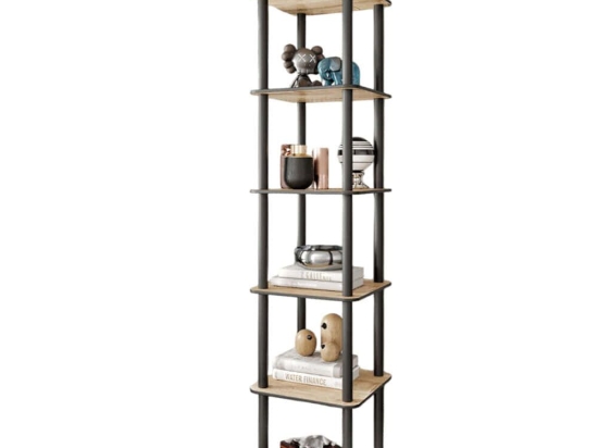 Ραφιέρα Δαπέδου 282PTR1133 34x34x175cm Oak
