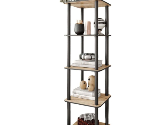 Ραφιέρα Δαπέδου 282PTR1135 34x34x140cm Oak