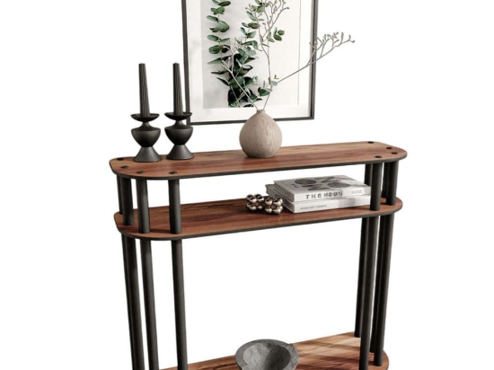 Κονσόλα Cruise 282PTR1145 90x30x84cm Walnut Mdf,Ξύλο