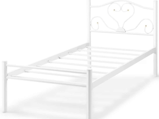 Κρεβάτι K50 (Για Στρώμα 90x200cm) 319HBV1172 90x200x95cm White Μονό