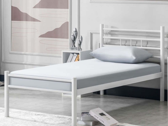 Κρεβάτι K70 (Για Στρώμα 90x200cm) 319HBV1183 90x200x95cm White Μονό