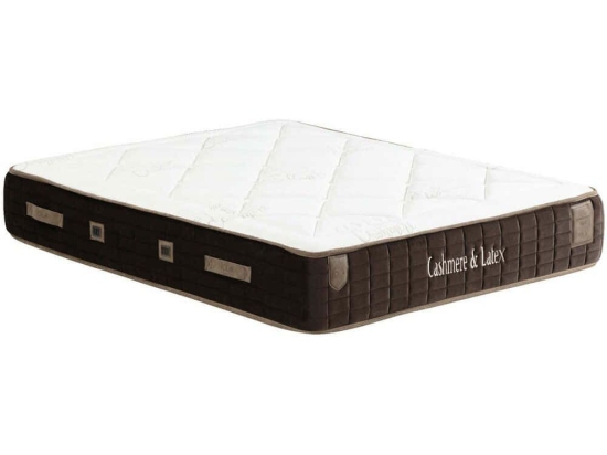 Στρώμα Cashmare 771MND1526 160x200cm White-Brown Υπέρδιπλo
