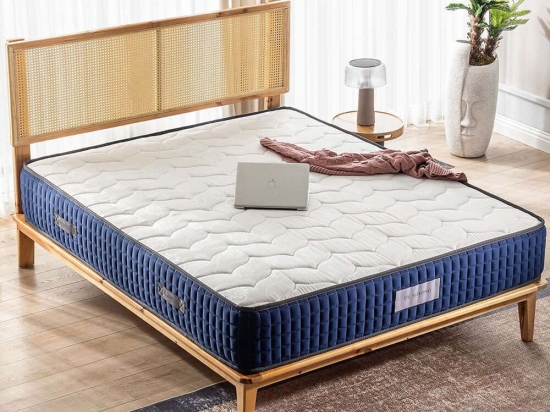 Στρώμα Masaj Terapi 523MRL1161 120x200cm White-Blue Μονό