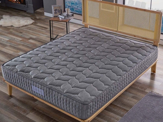 Στρώμα Hybrid 523MRL1246 160x200cm Anthracite Υπέρδιπλo