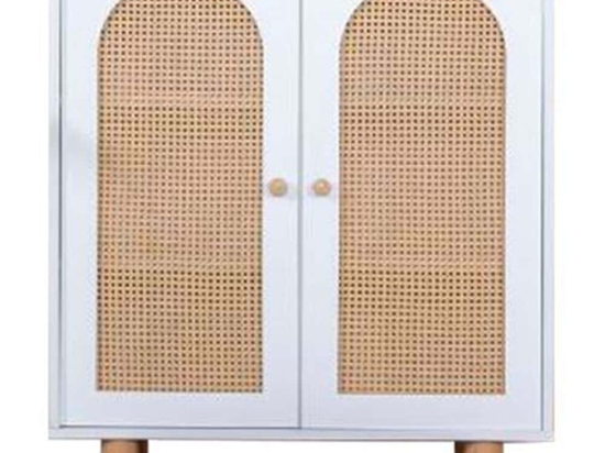 Ντουλάπι Bohem 277WLN1103 90x41x105cm White-Oak Mdf