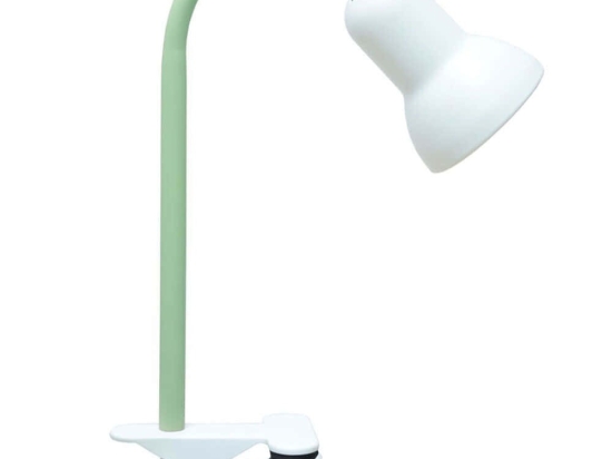 Φωτιστικό Γραφείου Με Κλιπ 780SGN4782 Φ9x35cm 1xE14 40W Mint-White Opviq