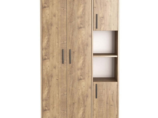 Ντουλάπα Δίφυλλη Cupra 768ESL1126 90x42x177cm Pine Δίφυλλη