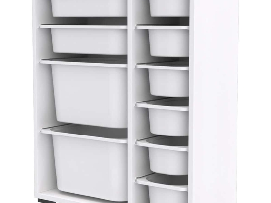 Συρταριέρα Παιδική Zen 768ESL1174 69,5x30x83cm White