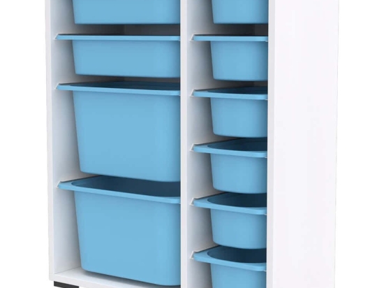 Συρταριέρα Παιδική Zen 768ESL1182 69,5x30x83cm White-Blue