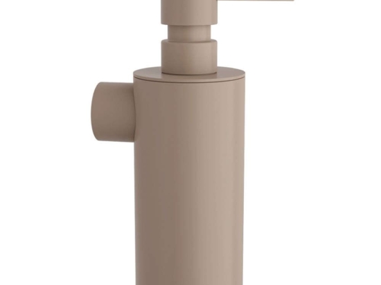 Δοχείο Κρεμοσάπουνου Επιτοίχιο 87-103 6x19cm Matte Beige Pam&Co Ορείχαλκος