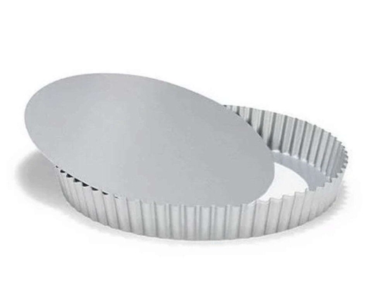 Φόρμα Τάρτας Αντικολλητική Silvertop 221.03579 Φ30cm Silver Patisse Ατσάλι