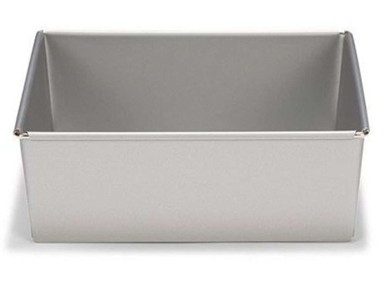 Φόρμα Ψωμιού Αντικολλητική 221.03675 21x21cm Silver Patisse Αλουμίνιο