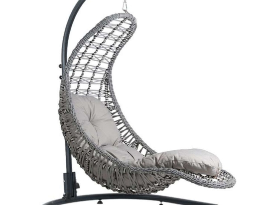 Κρεμαστή Πολυθρόνα - Φωλιά Alisha 894-123-017 121x165x200cm Grey
