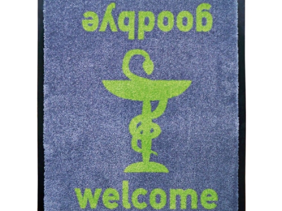 Πατάκι Εισόδου Pharmacy Mats A2 80X120cm Blue Sdim 80 X 120