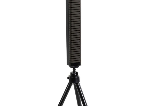Φωτιστικό Επιτραπέζιο Smart Με Usb Digicolumn 90761 2,3x2,5x19cm Dim RGB Led 640lm 8W Black GloboStar