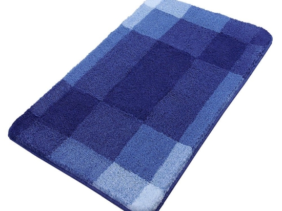 Πατάκι Μπάνιου Mix 9107 Navy Blue Kleine Wolke 55Χ65 Acrylic