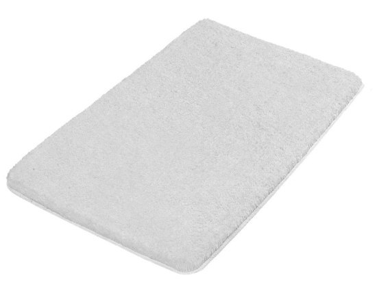 Πατάκι Μπάνιου Meadow 9116 Silver Grey Kleine Wolke 70X120 Πολυέστερ
