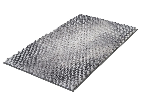 Πατάκι Μπάνιου Cory 9121 Anthracite Kleine Wolke 60X60 Πολυέστερ