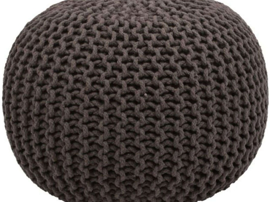 Πουφ Dori 925-123-109 45x45x35cm Camel