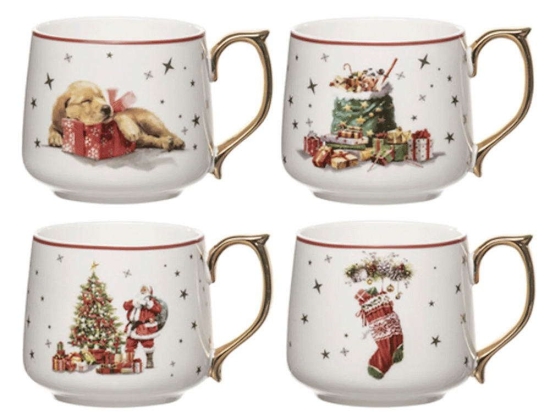 Κούπα Spirit Of Christmas 521297 470ml 13,5x10x9cm Multi Ashdene